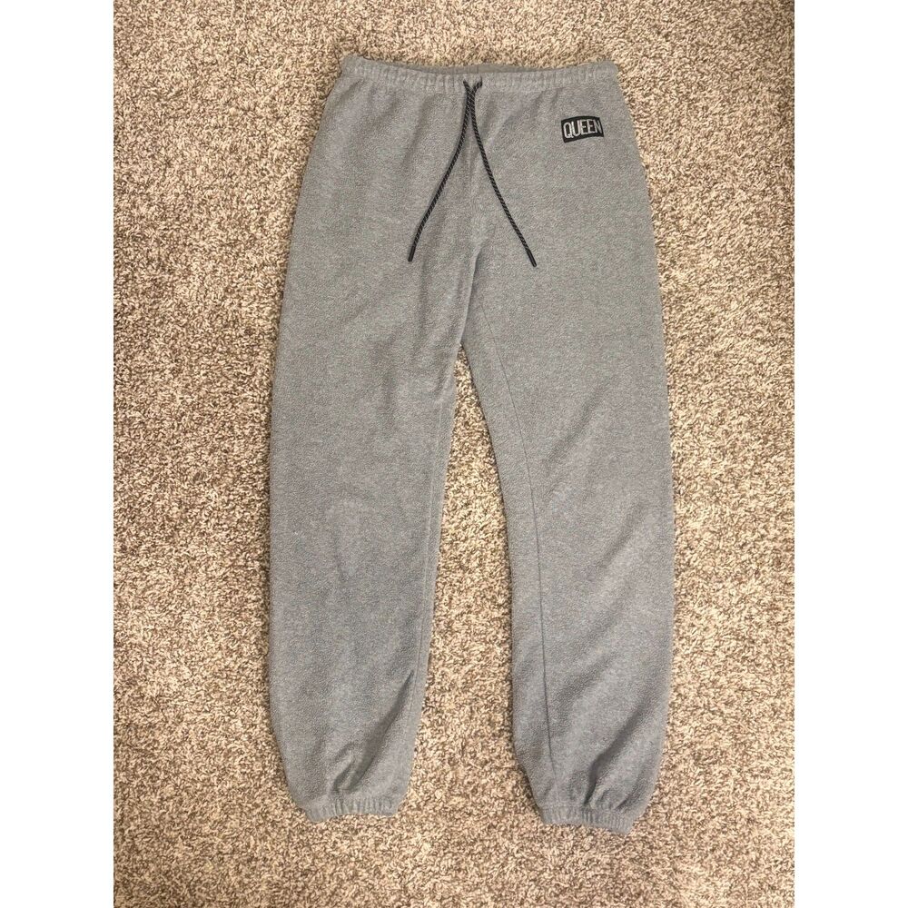 Gray Queen Jogger Sweatpants